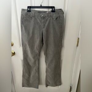American Eagle Pants Corduroys flare leg 14